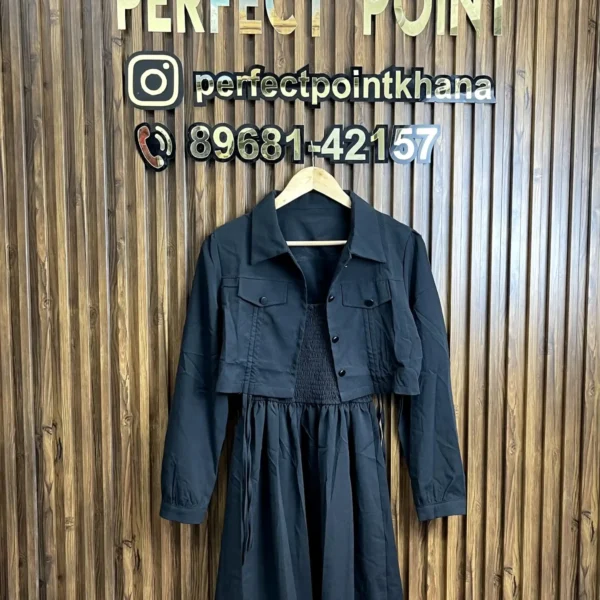 Denim Look Dress