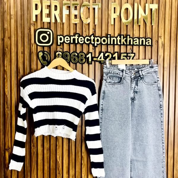 Knitted Tops With Jeans