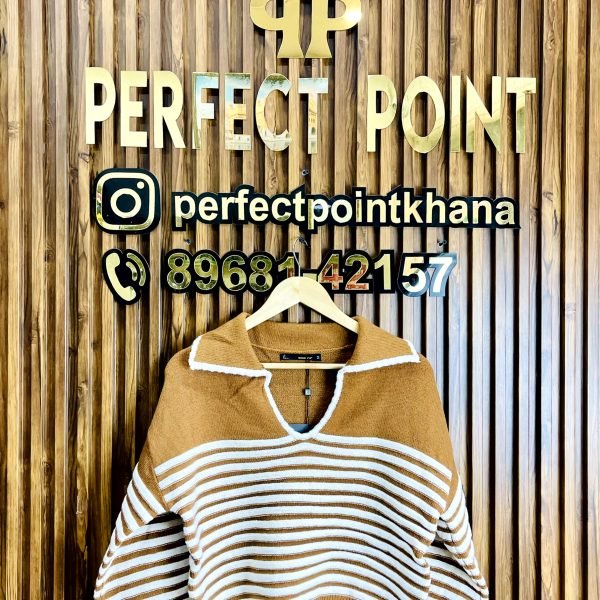 V Neck Collar Top