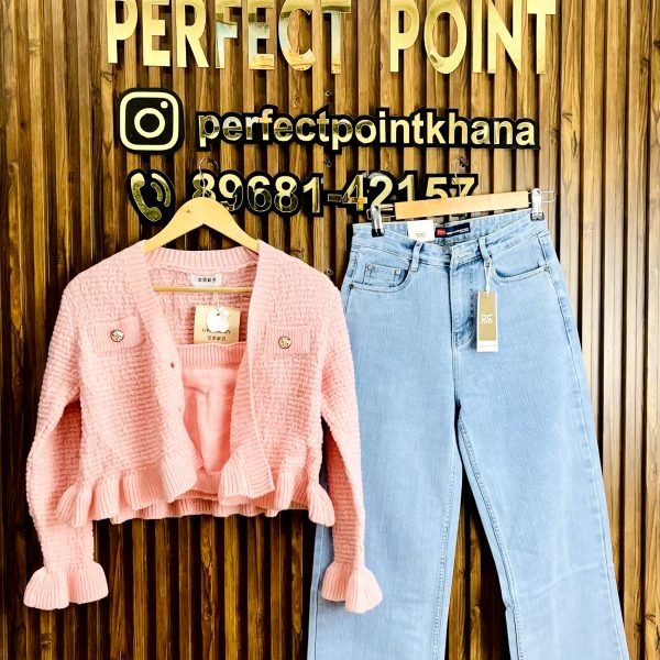 2 Pc Top With Jean