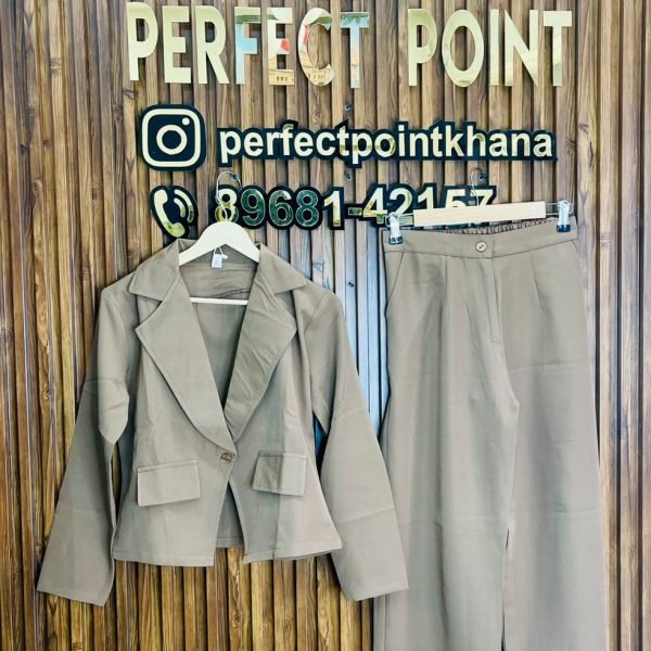 Blazer Cordset – Korean Formal Look