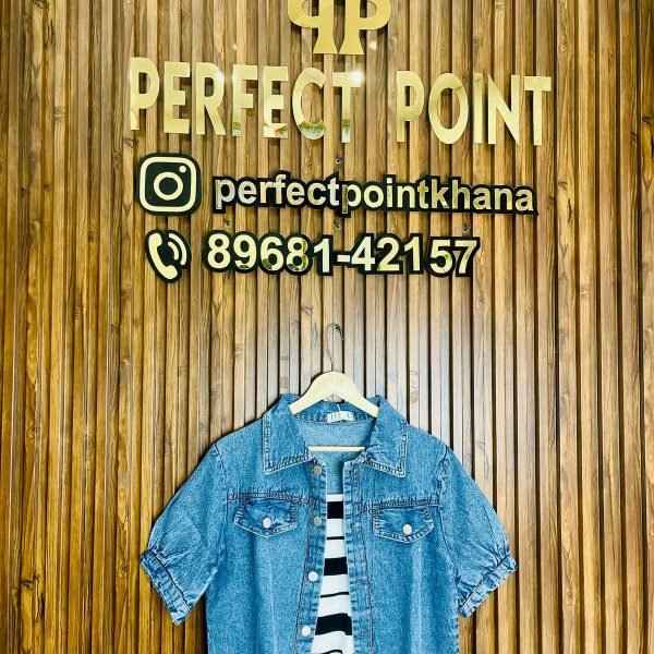 Two Piece Denim Top – Korean Style