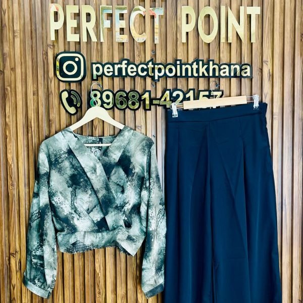 V Neck Cordset – Korean Funky Style