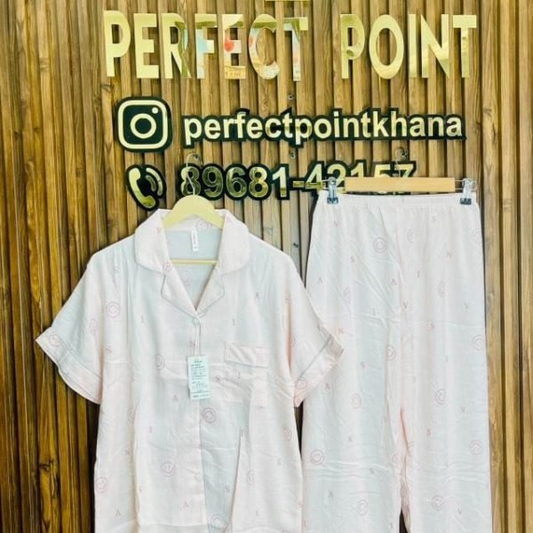 Collar Night Suit – Summerish Fabric