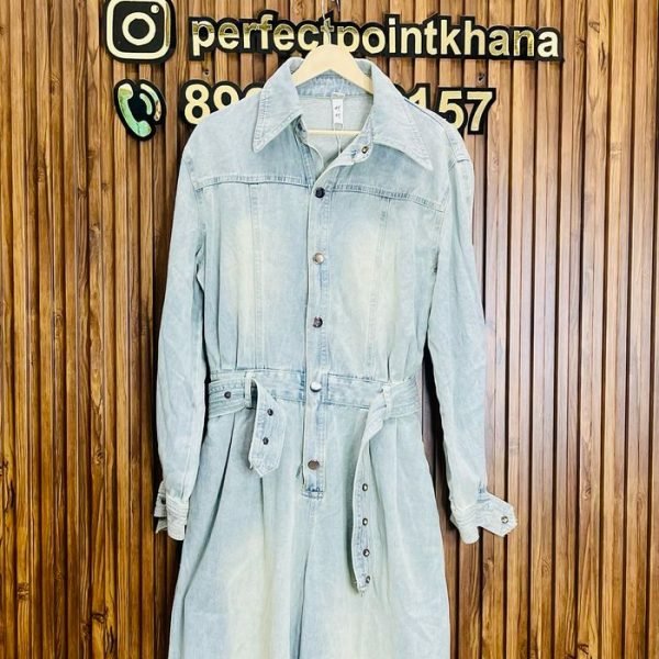 Denim Jumpsuit – Korean Funky Style
