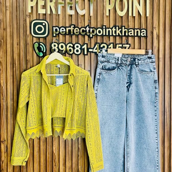 Self Net 2 PC Top with Jean – Funky Style