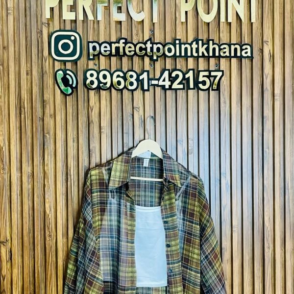 Oversize Korean Shirt – 2 Piece Set