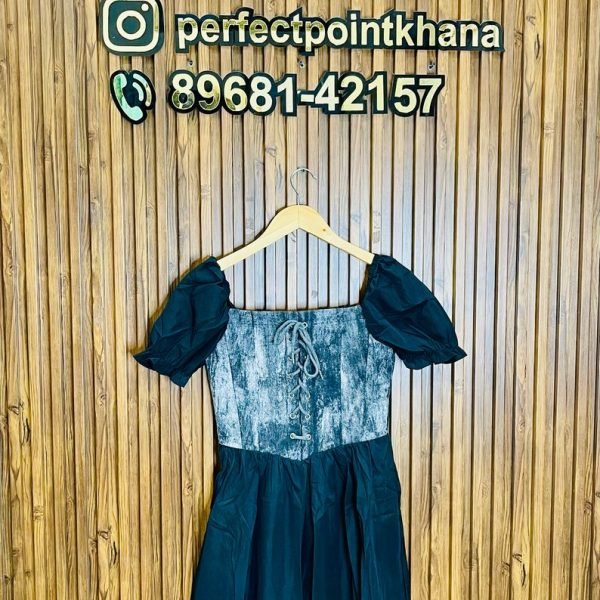 Half Denim Dress – Stretch Base