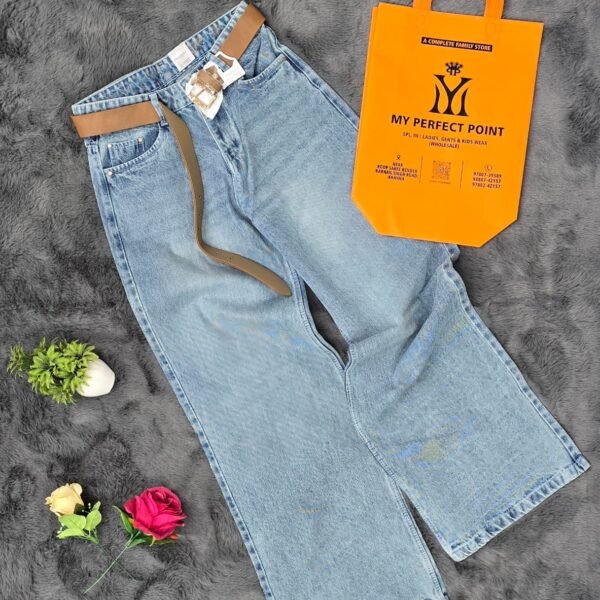 Korean Wide Leg Jeans