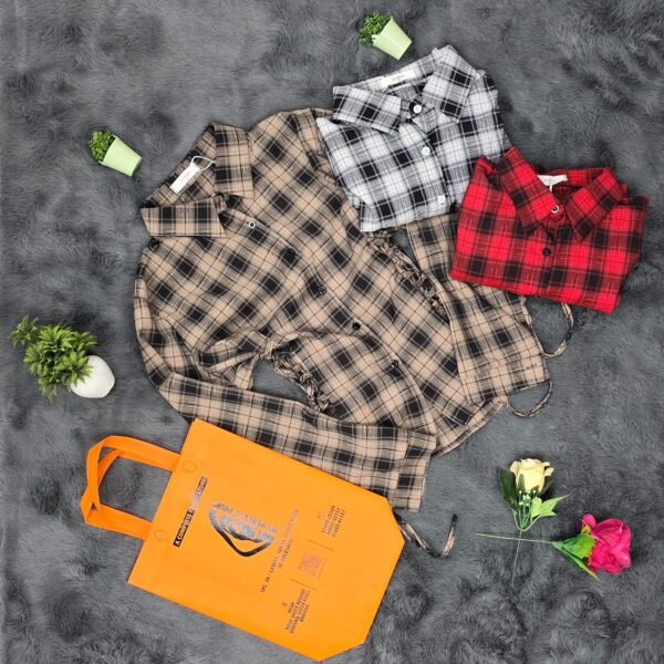 Side Dori Check Shirt